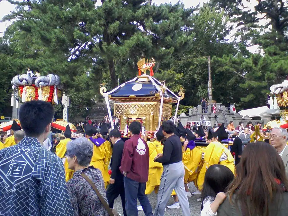 おたびから帰着した後の神輿練り（イメージ写真）